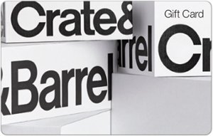 Crate & Barrel - Universal $50 Gift Card - Front_Zoom