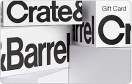 Crate & Barrel - $50 Universal Gift Card