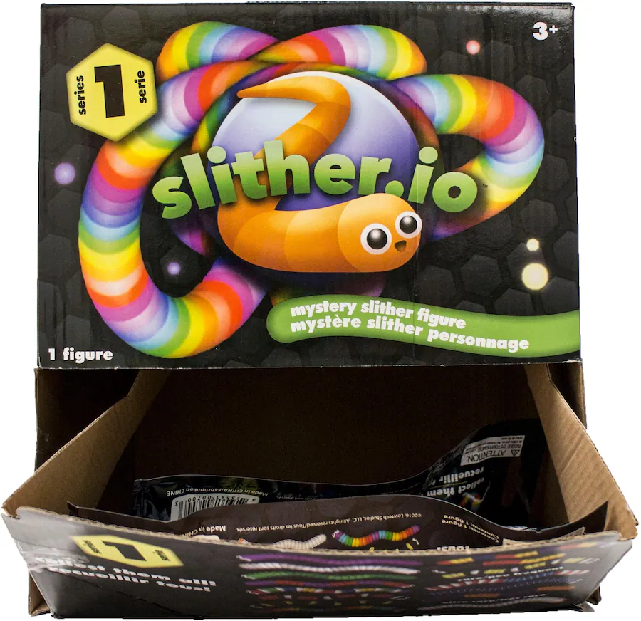 Slither Slither.io Series 1 Mystery Slither Figure Blind Box Styles May Vary ...
