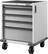 Left. Gladiator - Premier Series Modular GearDrawer - White.