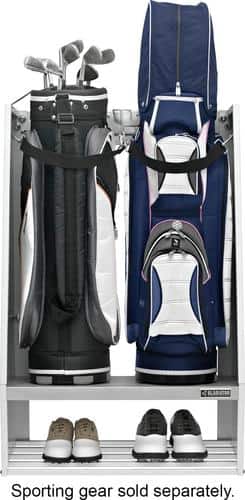 Gladiator - Golf Caddy - White - Larger Front