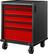 Left. Gladiator - Premier Series Modular GearDrawer - Red Tread.