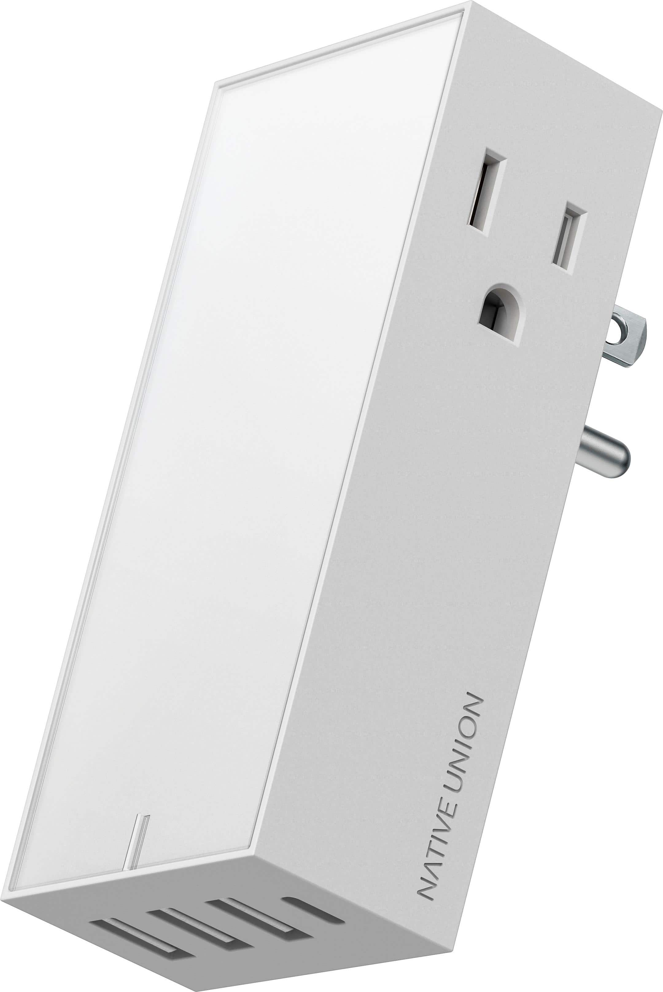 Native Union Smart Hub Universal Power Adapter White SMH-WHT