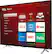 Left. TCL - 43" Class - LED - 4 Series - 2160p - Smart - 4K UHD TV with HDR Roku TV.