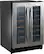 Angle. Insignia™ - 42 Bottle or 114 Can Built-in Dual Zone Wine and Beverage Cooler - Stainless Steel.