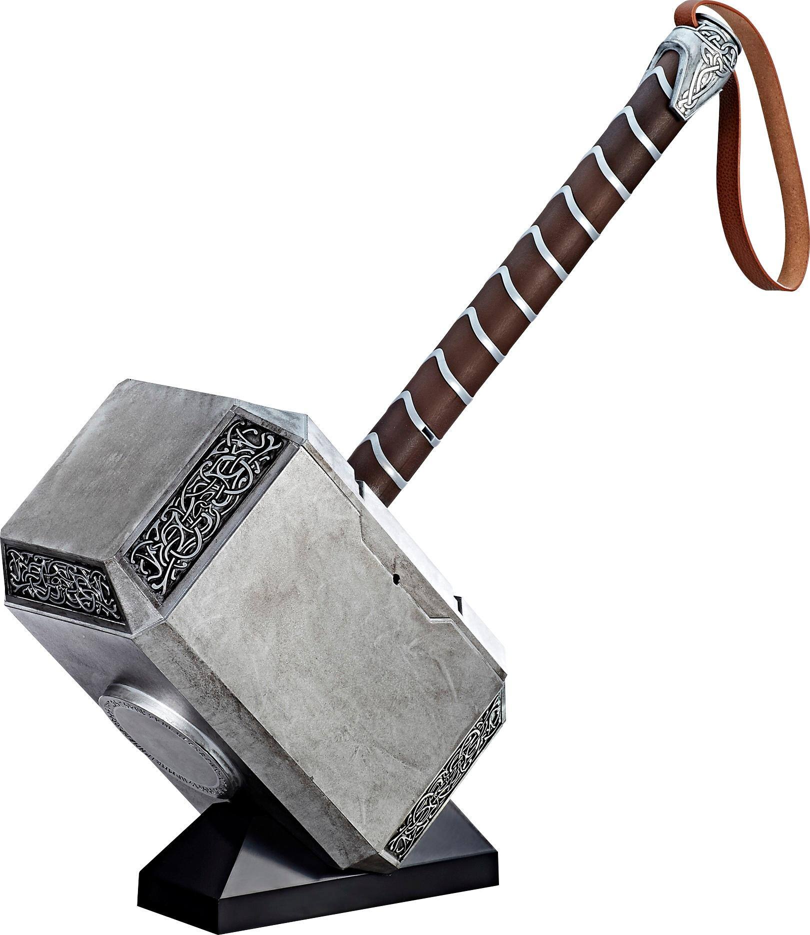 Left. Hasbro - Legends Mjolnir Electronic Hammer - Multi.