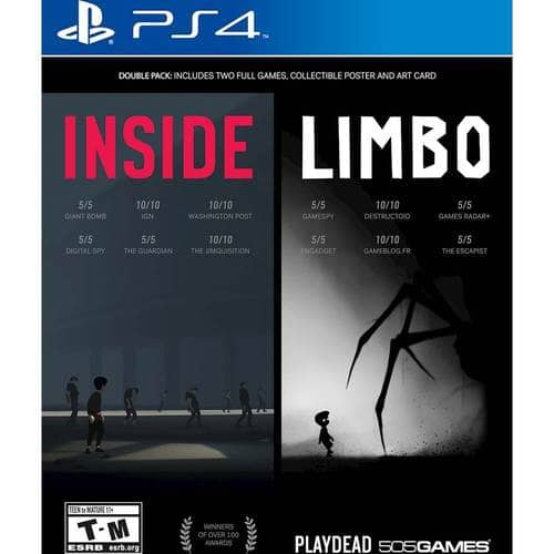 INSIDE/LIMBO Double Pack - PlayStation 4 - Larger Front