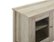 Alt View Zoom 12. Walker Edison - Traditional Two Glass Door Fireplace TV Stand for Most TVs up to 65" - White Oak.