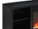 Alt View Zoom 11. Walker Edison - Modern Open Storage Fireplace TV Stand for Most TVs up to 65" - Black.