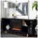 Alt View Zoom 14. Walker Edison - Modern Open Storage Fireplace TV Stand for Most TVs up to 65" - Black.