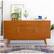 Alt View 13. Walker Edison - 60” Mid Century Modern TV Stand for TV's up to 65” - Acorn.