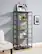 Alt View 15. Walker Edison - Industrial Wood 4-Shelf Bookcase - Driftwood.