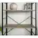 Alt View 17. Walker Edison - Industrial Wood 4-Shelf Bookcase - Driftwood.