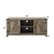 Alt View Zoom 17. Walker Edison - Rustic Barn Door Style Stand for Most TVs Up to 65" - Gray Wash.