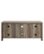 Alt View Zoom 2. Walker Edison - Rustic Barn Door Style Stand for Most TVs Up to 65" - Gray Wash.
