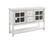 Angle. Walker Edison - Transitional TV Stand / Buffet for TVs up to 55" - Antique White.