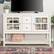 Alt View 1. Walker Edison - Transitional TV Stand / Buffet for TVs up to 55" - Antique White.