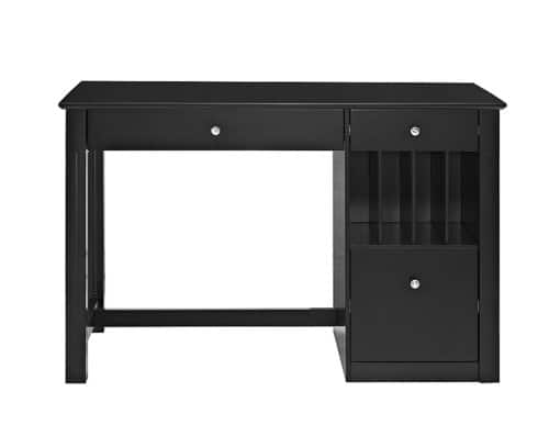 48 Inch Desks Best Walker Edison 48 Wood Home Office Storage Computer Desk Black