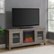 Alt View Zoom 12. Walker Edison - Traditional Two Glass Door Fireplace TV Stand for Most TVs up to 65" - Grey Wash.