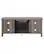 Alt View 2. Walker Edison - 58" Transitional Two Glass Door Fireplace TV Stand for Most TVs up to 65".