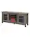 Left. Walker Edison - 58" Transitional Two Glass Door Fireplace TV Stand for Most TVs up to 65".