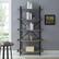 Alt View 11. Walker Edison - Urban Pipe 5-Shelf Bookcase - Driftwood.