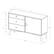 Alt View 14. Walker Edison - Angelo Mid Century Modern TV Stand Cabinet for Most Flat-Panel TVs Up to 55" - Black.