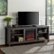 Alt View Zoom 14. Walker Edison - Open Storage Fireplace TV Stand for Most TVs Up to 85" - Charcoal.