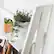 Alt View 13. Walker Edison - 55" Leaning Ladder 4-Shelf Bookcase - White.