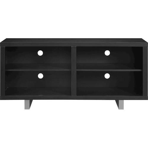 Walker Edison - Wood TV Stand for Most TVs Up to 65" - Black