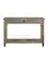 Front. Walker Edison - 48" Wood Storage Entry Accent Table - Gray Wash.