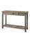 Left. Walker Edison - 48" Wood Storage Entry Accent Table - Gray Wash.
