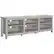 Angle. Walker Edison - Modern 70" Open 6 Cubby Storage TV Stand for TVs up to 80" - White Wash.
