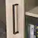 Alt View 12. Walker Edison - 58" Tall Glass Two Door Soundbar Storage Fireplace TV Stand for Most TVs Up to 65" - White Oak.