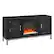 Angle. Walker Edison - Avenue Fireplace TV Console for Most TVs Up to 55" - Black.