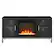 Front. Walker Edison - Avenue Fireplace TV Console for Most TVs Up to 55" - Black.
