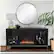 Alt View 2. Walker Edison - Avenue Fireplace TV Console for Most TVs Up to 55" - Black.