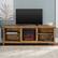Alt View 16. Walker Edison - Open Storage Fireplace TV Stand for Most TVs Up to 85" - Barnwood.