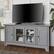 Alt View 12. Walker Edison - 4 Door Media Storage TV Stand for Most Flat-Panel TV's up to 55" - Grey.