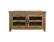 Front. Walker Edison - Corner TV Cabinet for Most TVs Up to 48" - Barnwood.