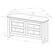 Alt View 15. Walker Edison - Corner TV Cabinet for Most TVs Up to 48" - Barnwood.