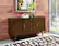 Alt View 14. Walker Edison - 60” Mid Century Modern TV Stand for TV's up to 65” - Walnut.
