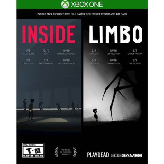 Front Zoom. INSIDE/LIMBO Double Pack - Xbox One.