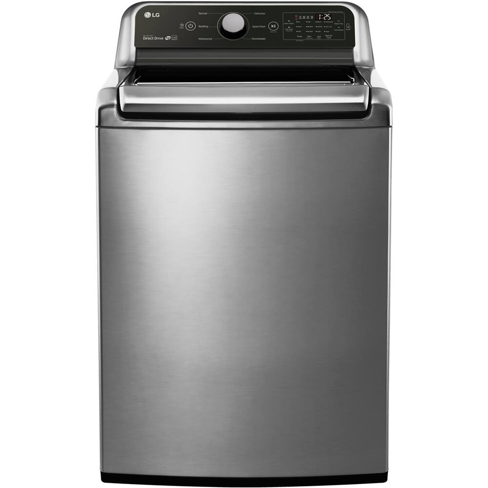 Best Buy LG 4.5 Cu. Ft. 6Cycle TopLoading Washer Graphite Steel WT7050CV
