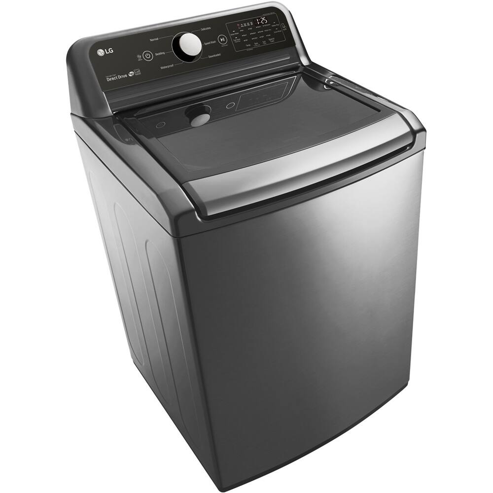 Best Buy LG 4.5 Cu. Ft. 6Cycle TopLoading Washer Graphite Steel WT7050CV