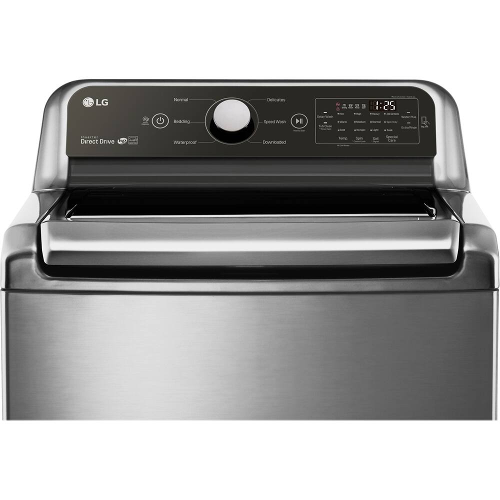Best Buy LG 4.5 Cu. Ft. 6Cycle TopLoading Washer Graphite Steel WT7050CV