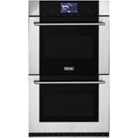 Viking - Virtuoso 6 Series 29.8" Built-In Double Electric Convection Wall Oven - Stainless steel - Front_Zoom
