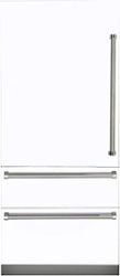 Viking - Professional 7 Series 20 Cu. Ft. Bottom-Freezer Built-In Refrigerator - White - Front_Zoom