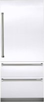 Viking - Professional 7 Series 20 Cu. Ft. Bottom-Freezer Built-In Refrigerator - White - Front_Zoom