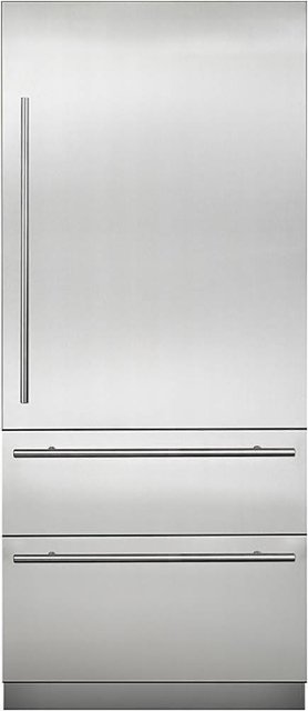 Front Zoom. Viking - Virtuoso 7 Series 20 Cu. Ft. Bottom-Freezer Built-In Refrigerator - Stainless steel.